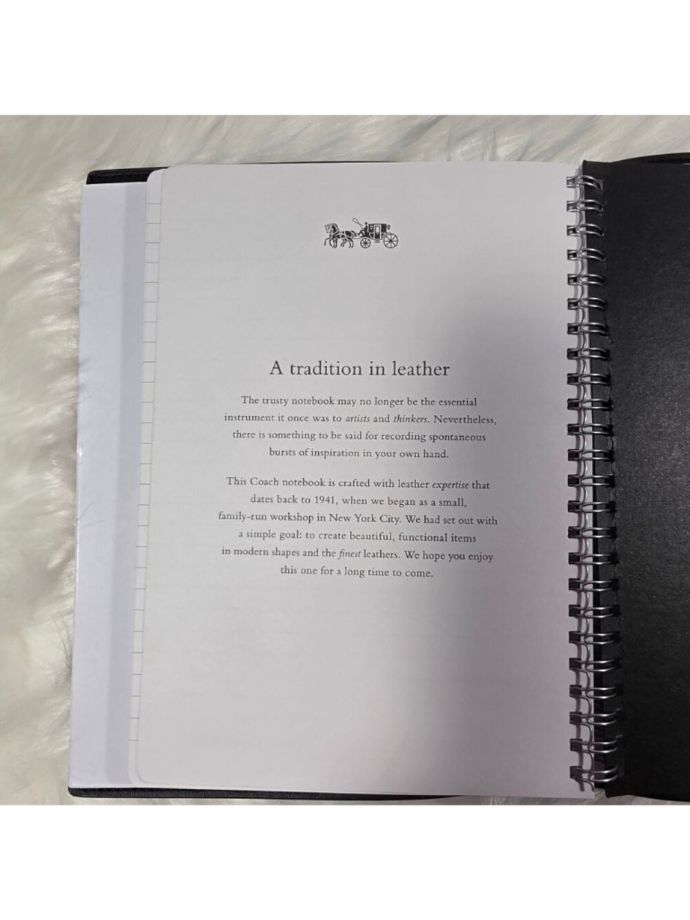 Coach Notebook Notebook In Loved Signature Canvas CDX99 - Picture 6 of 8